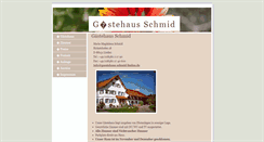 Desktop Screenshot of gaestehaus-schmid-lindau.de